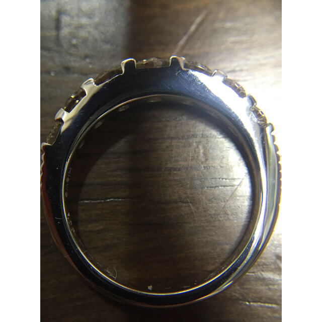 SAKURAKO様専用  ブラウンダイヤ1.00ctリング ネイキッド デザイン レディースのアクセサリー(リング(指輪))の商品写真