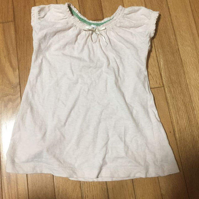 MUJI (無印良品)(ムジルシリョウヒン)のTシャツ チュニック100 キッズ/ベビー/マタニティのキッズ服女の子用(90cm~)(その他)の商品写真
