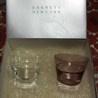 バーニーズニューヨーク(BARNEYS NEW YORK)のバーニーズニューヨーク グラス タンブラー 2個セット(タンブラー)