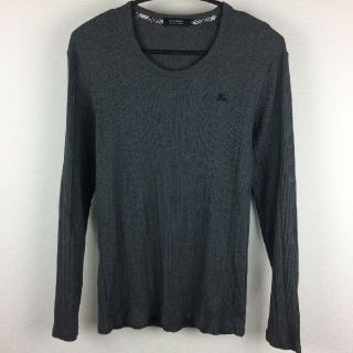 バーバリーブラックレーベル(BURBERRY BLACK LABEL)の美品 BURBERRY BLACK LABEL 長袖カットソー リブ生地 2(Tシャツ/カットソー(七分/長袖))