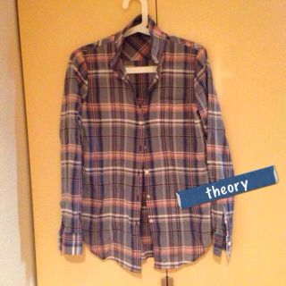 セオリー(theory)のTOMOさん専用 チェックシャツ(シャツ/ブラウス(長袖/七分))