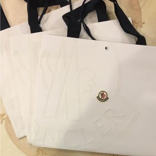 モンクレール(MONCLER)のモンクレール ショッパー ショップ袋 MONCLER ブランド紙袋 3枚(ショップ袋)