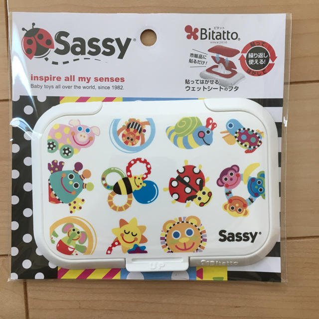 Sassy(サッシー)のSassy ウェットシート ふた キッズ/ベビー/マタニティのおむつ/トイレ用品(ベビーおしりふき)の商品写真