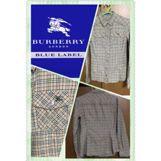 バーバリーブルーレーベル(BURBERRY BLUE LABEL)のバーバリーブルーレーベル レディース シャツ(シャツ/ブラウス(長袖/七分))