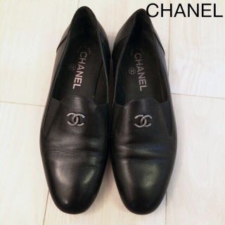 シャネル(CHANEL)のCHANELオペラシューズ【正規品】(ローファー/革靴)