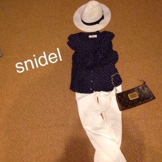 スナイデル(SNIDEL)のsnidelトップス(タンクトップ)