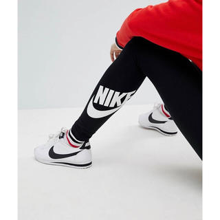 ナイキ(NIKE)の【Ｓサイズ 】新品タグ付き Nike レッグアシー ロゴ レギンス ブラック(レギンス/スパッツ)
