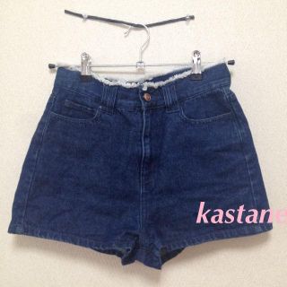 カスタネ(Kastane)のカスタネ デニムショートパンツ(ショートパンツ)