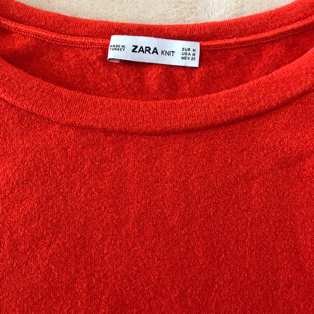 ZARA(ザラ)のZARA フリル ニット レディースのトップス(ニット/セーター)の商品写真