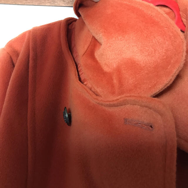 夢展望(ユメテンボウ)のダブルコート♡オレンジ レディースのジャケット/アウター(その他)の商品写真