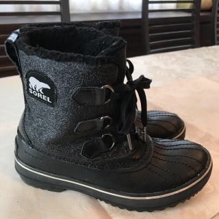 ソレル(SOREL)のSORELのラメ入りブーツ23㎝(ブーツ)