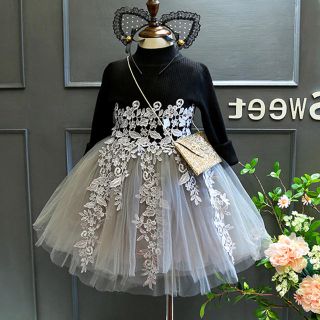 新品♡激かわ♡チュールドレス♡120センチ(ドレス/フォーマル)