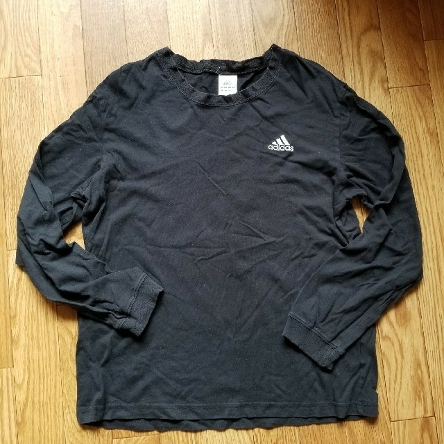 adidas(アディダス)の★美品★アディダス★adidas★ロンT★Mサイズ★ブラック★ メンズのトップス(Tシャツ/カットソー(七分/長袖))の商品写真