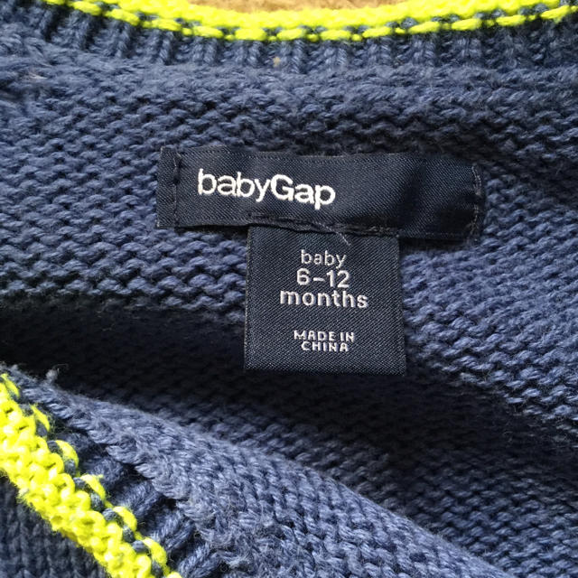 babyGAP(ベビーギャップ)のbabyGap  ロンパース ニットロンパース キッズ/ベビー/マタニティのベビー服(~85cm)(ロンパース)の商品写真