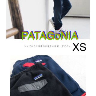 パタゴニア(patagonia)のパタゴニア シンチラ スナップT パンツ 希少XS ブラック&グレー(その他)