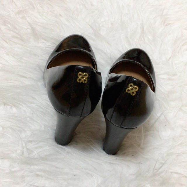 COACH(コーチ)のCOACH 黒 パンプス 36 期間限定 ¥3980→¥3300 レディースの靴/シューズ(ハイヒール/パンプス)の商品写真