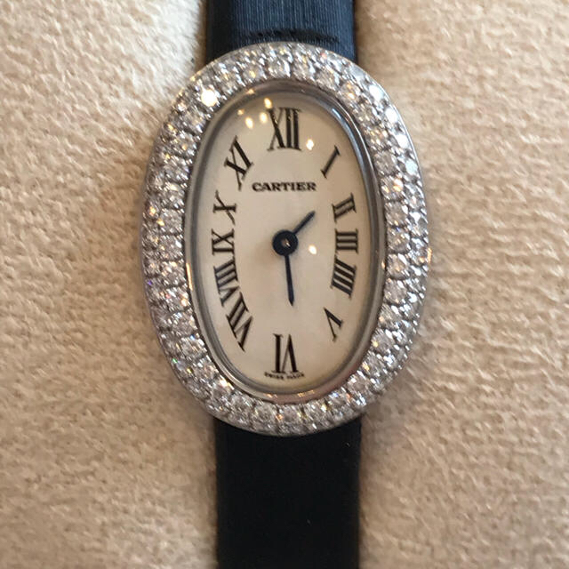 Cartier(カルティエ)のCartier ミニベニュワール WG  カルティエ レディースのファッション小物(腕時計)の商品写真