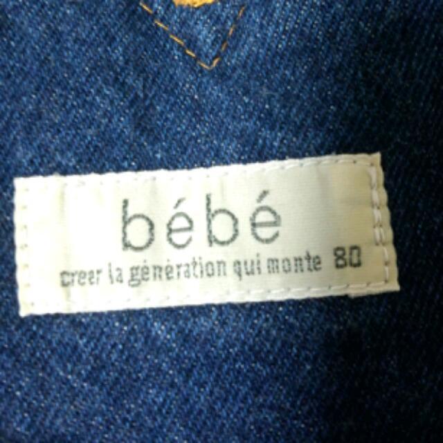 BeBe(ベベ)のbebe ジャンバー スカート【80】 キッズ/ベビー/マタニティのキッズ/ベビー/マタニティ その他(その他)の商品写真