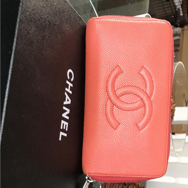 CHANEL(シャネル)のCHANEL ラウンドファスナー ウォレット 長財布 レディースのファッション小物(財布)の商品写真