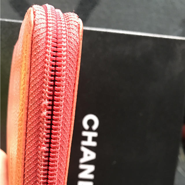 CHANEL(シャネル)のCHANEL ラウンドファスナー ウォレット 長財布 レディースのファッション小物(財布)の商品写真