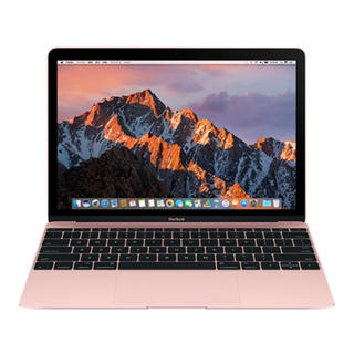 マック(Mac (Apple))のドミドミどらみ様専用MacBook (12-inch/ローズゴールド) (ノートPC)