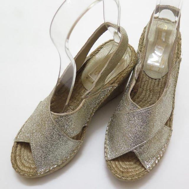 Calzanor(カルザノール)の【新品】calzanor カルザノール 1938 ウエッジサンダル 36 レディースの靴/シューズ(サンダル)の商品写真