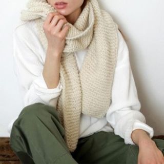 トゥデイフル(TODAYFUL)のTODAYFUL Alpaca Knit Muffler(マフラー/ショール)