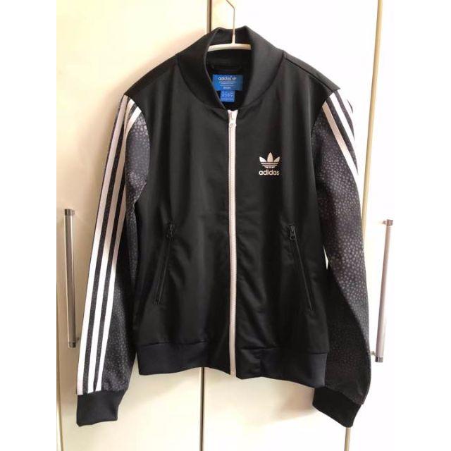 adidas(アディダス)の♪アディダス トラック ジャケット ジャージ♪リタオラ ブラック レディースのジャケット/アウター(ナイロンジャケット)の商品写真