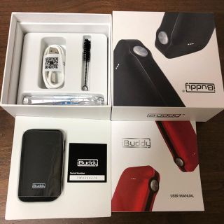 アイコス(IQOS)の未使用 iBuddy ブラック(タバコグッズ)