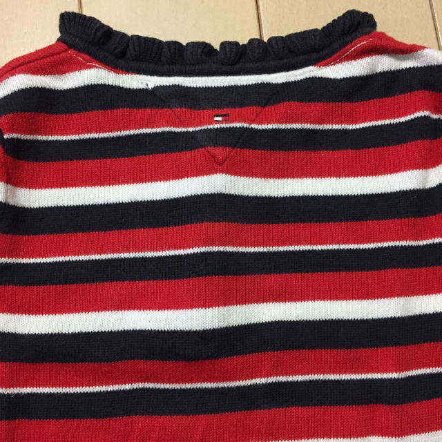 TOMMY HILFIGER(トミーヒルフィガー)の専用 トミー♡薄手ニットワンピース キッズ/ベビー/マタニティのキッズ服女の子用(90cm~)(ワンピース)の商品写真