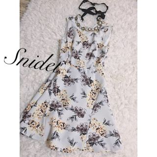 スナイデル(SNIDEL)の美品♡スナイデル ワンピース(ひざ丈ワンピース)