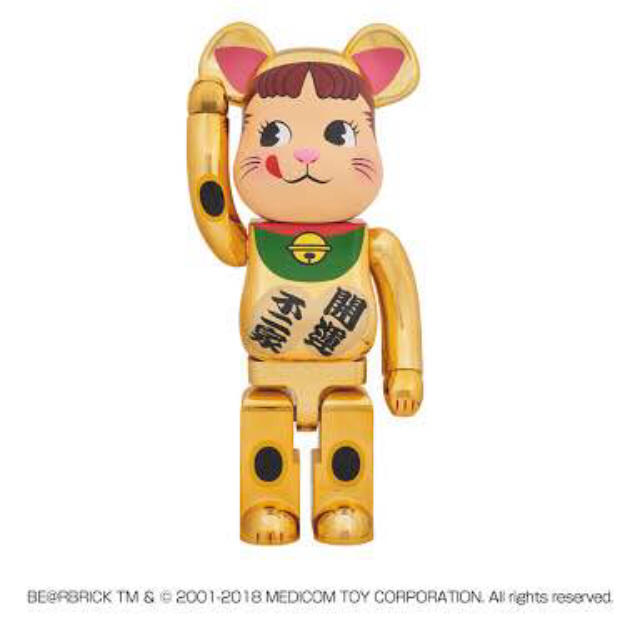 BE@RBRICK BAPE® × 絡み付く ペコちゃん 1000%(ピンク) BE@RBRICK BAPE® × 絡み付く ペコちゃん 1000%(ピンク)