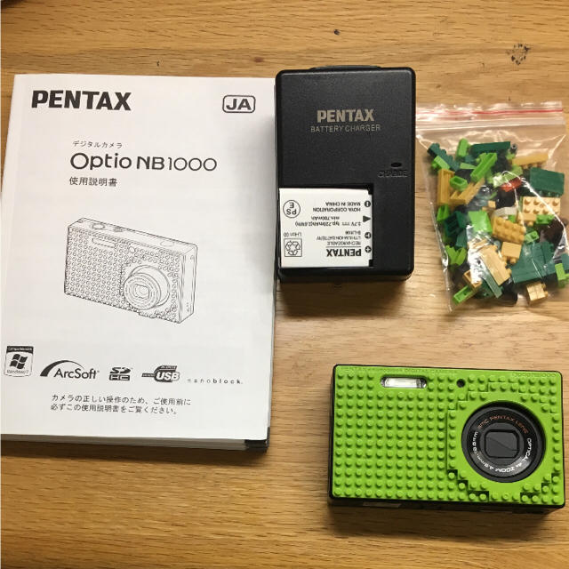 PENTAX(ペンタックス)のPENTAX ペンタックス ナノブロック デジカメ  スマホ/家電/カメラのカメラ(コンパクトデジタルカメラ)の商品写真