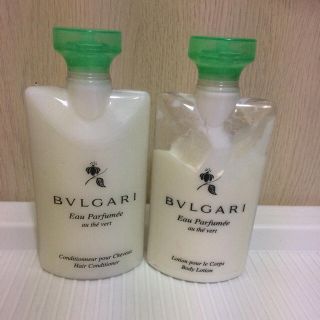 ブルガリ(BVLGARI)のC53本物ブルガリオーパフュームのボディローションとヘアコンディショナー(ボディローション/ミルク)