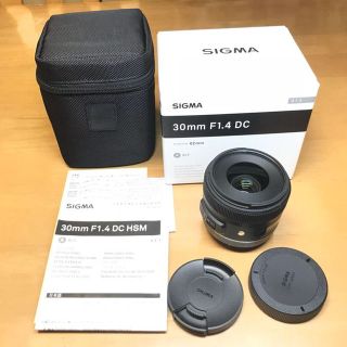 シグマ(SIGMA)の新品級★Sigma 30mm F1.4 DC HSM Canon用 Art(その他)