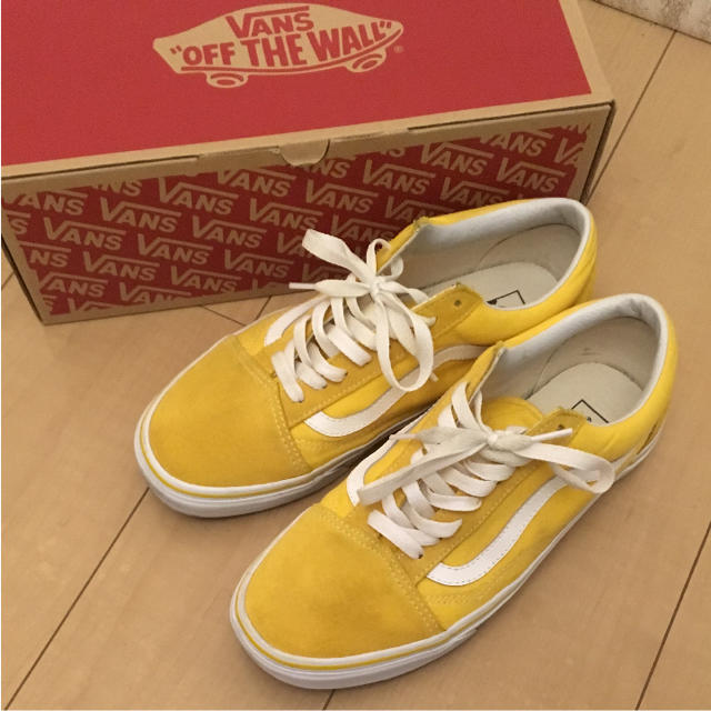 VANS(ヴァンズ)のバンズ オールドスクール イエロー FOG シュプリーム リベンジストーム メンズの靴/シューズ(スニーカー)の商品写真