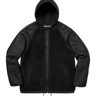 シュプリーム(Supreme)のSupreme Reversed Shearling Hooded Jacket(レザージャケット)