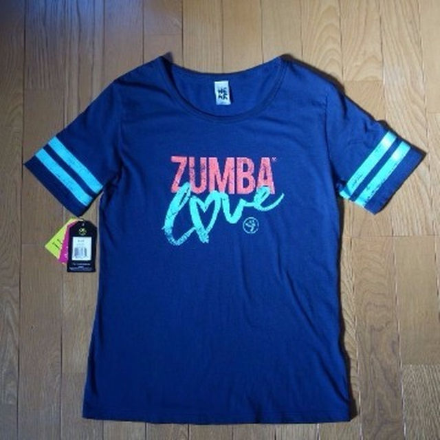 ZUMBA (ズンバ) Love Tee 【Let's Go Indigo】