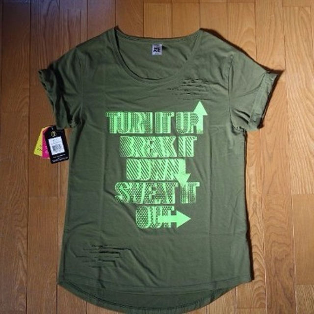 【正規品】ZUMBA (ズンバ) ZUMBA Tee【Olive You】