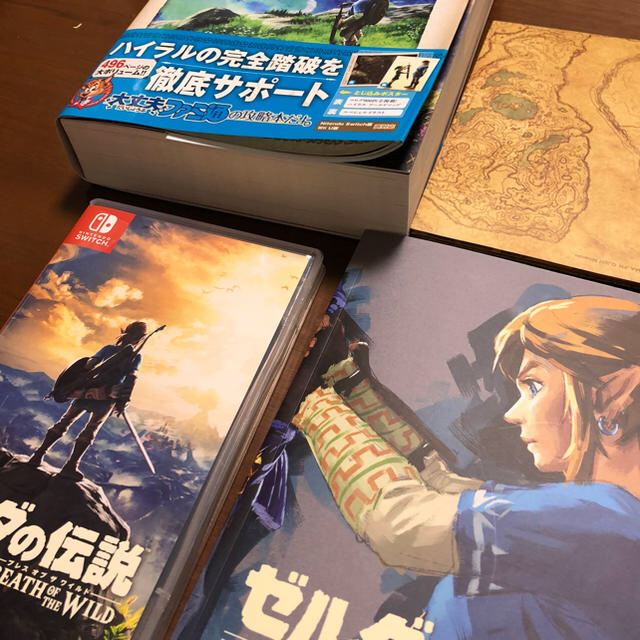 ゼルダの伝説 ブレス オブ ザ ワイルド Switch　公式ガイドブック付