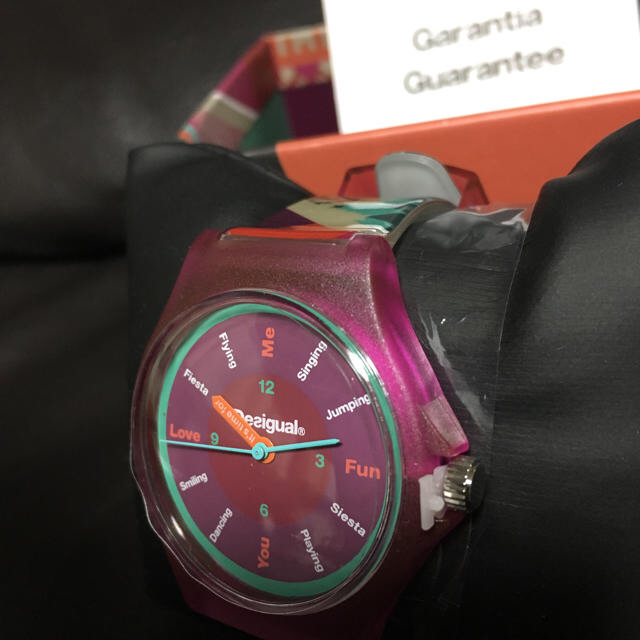 DESIGUAL(デシグアル)のdesigual 腕時計 非売品 レディースのファッション小物(腕時計)の商品写真