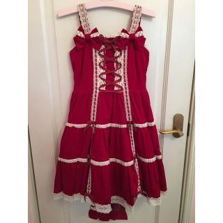 Angelic Pretty - Angelic pretty 別珍ティアードジャンパースカート ...