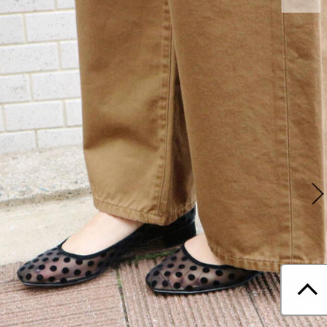 ドットチュールパンプス 2