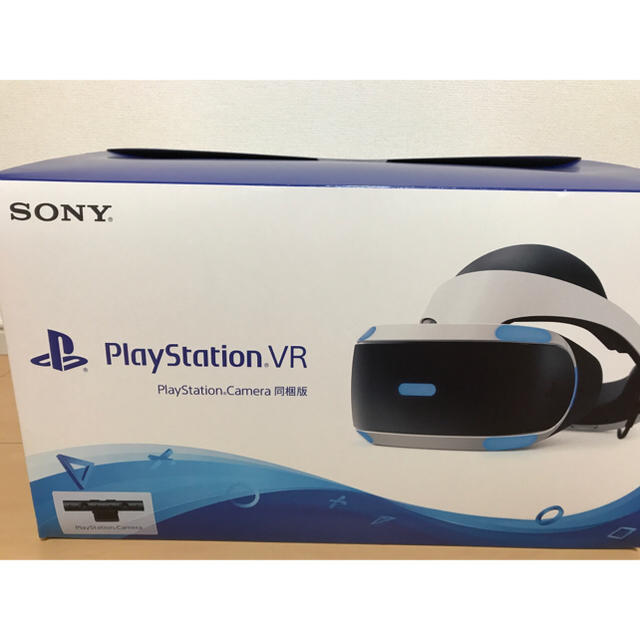 PlayStation VR(プレイステーションヴィーアール)の新品未開封 PlayStation VR Camera同梱版 CUHJ16003 エンタメ/ホビーのゲームソフト/ゲーム機本体(家庭用ゲーム機本体)の商品写真