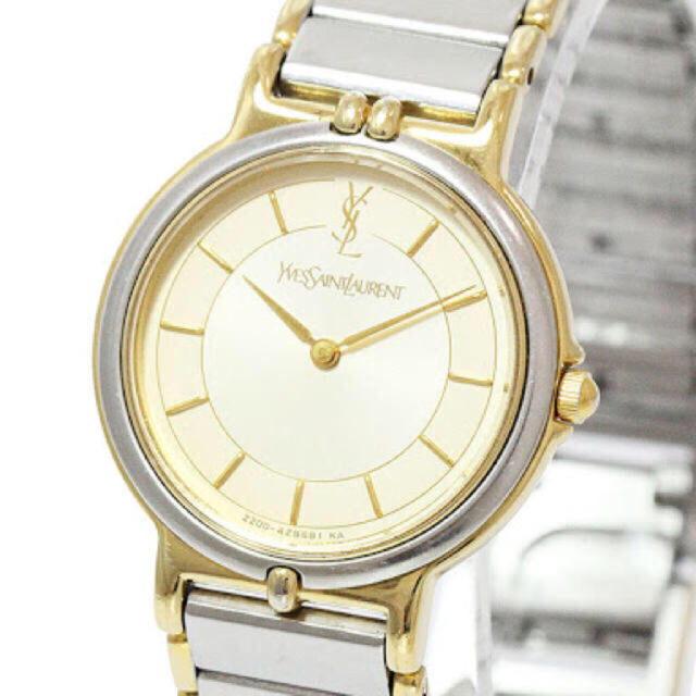 【激安大特価！】  Saint Laurent 美品 腕時計 週末お値下げサンローラン - 腕時計