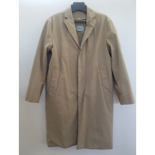 ヤエカ(YAECA)のYAECA chester coat with liner (beige) S(チェスターコート)