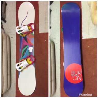 バートン(BURTON)のBurton LUX 143cm. ビンディングセット(ボード)