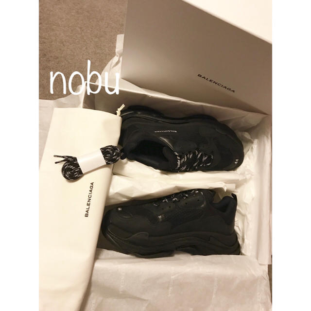 Balenciaga(バレンシアガ)の新品【BALENCIAGA - Triple S】トリプルS 44 ブラック メンズの靴/シューズ(スニーカー)の商品写真