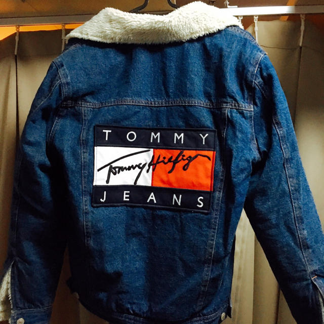 TOMMY HILFIGER jeans ボアデニムジャケット