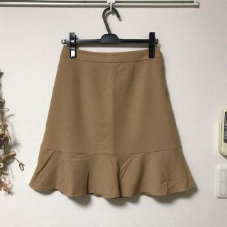 ロペピクニック(Rope' Picnic)の【美品】 ロペピクニック 裾フリルスカート(ひざ丈スカート)